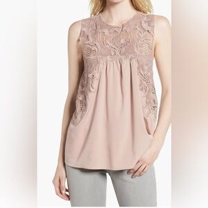 Chelsea 28 Lace Yoke Top